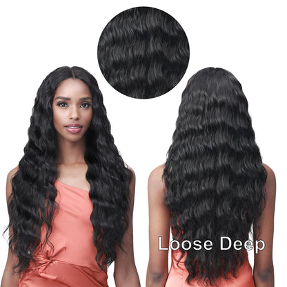 loose deep remy human hair lace wig