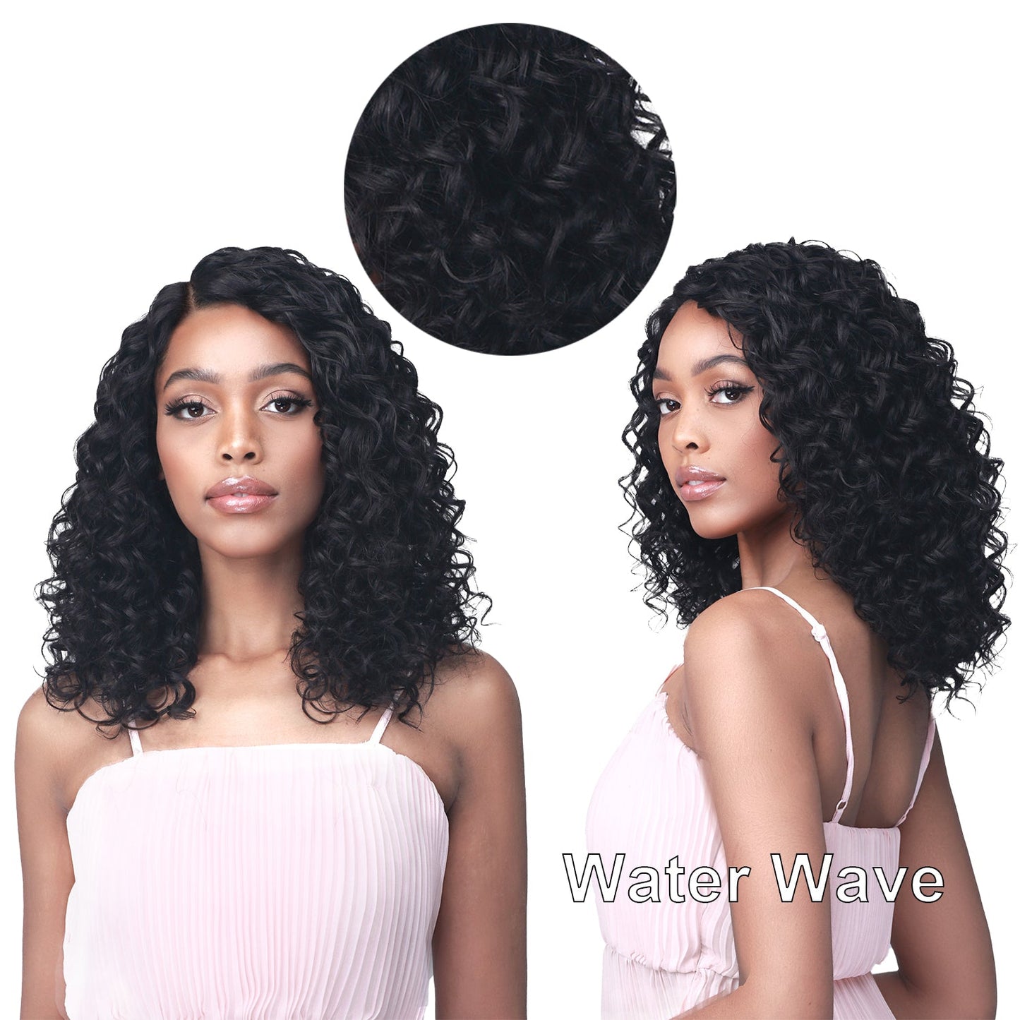 water wave remy human hair lace wig